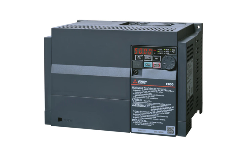 Высокопроизводительный компактный частотно-регулируемый привод Mitsubishi Electric серии FR-E800