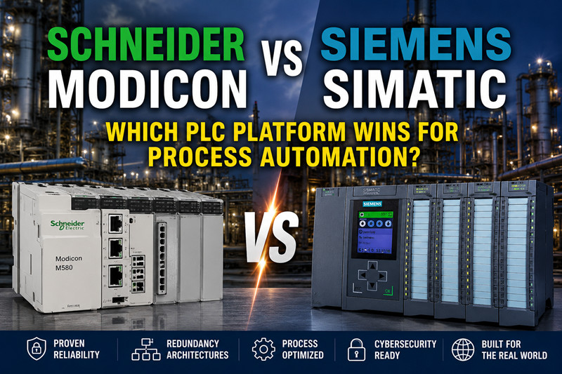 Schneider Modicon против Siemens SIMATIC: какая платформа ПЛК лучше подходит для автоматизации производственных процессов?