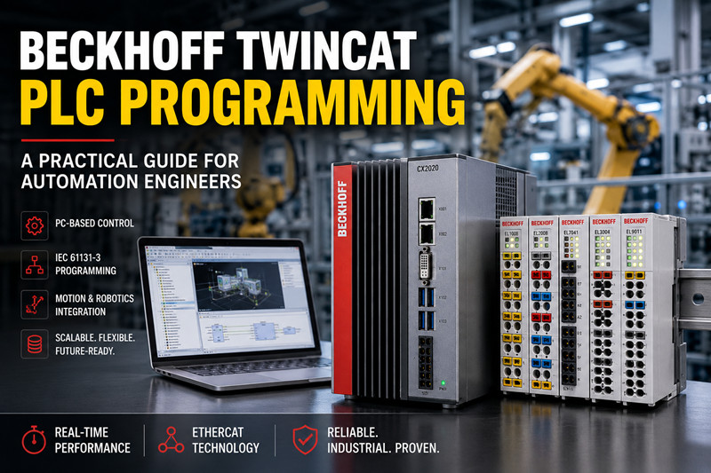 Программирование ПЛК Beckhoff TwinCAT: практическое руководство для инженеров по автоматизации.