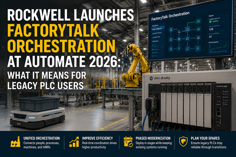 Компания Rockwell представила FactoryTalk Orchestration на конференции Automate 2026: что это значит для пользователей устаревших ПЛК
