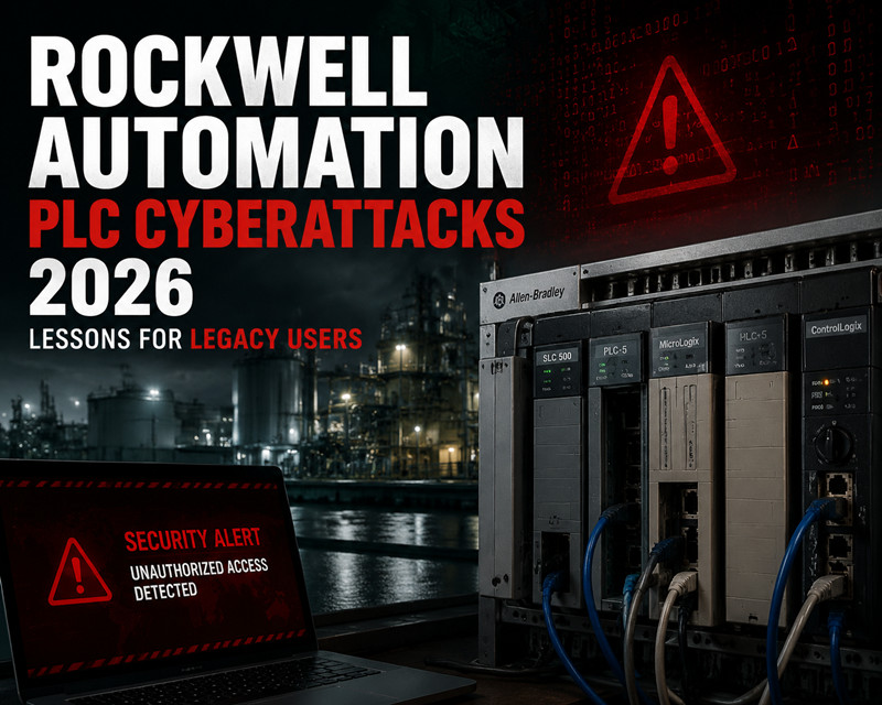Кибератаки на ПЛК Rockwell Automation в 2026 году: уроки для пользователей устаревших систем