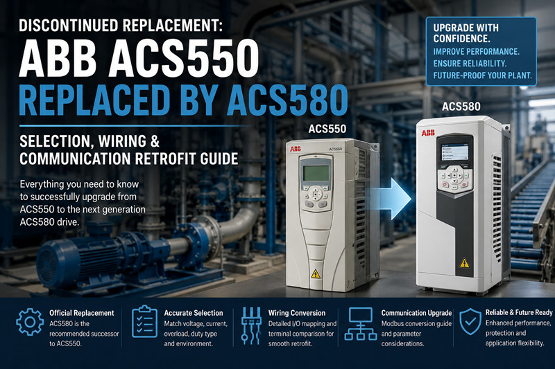 Руководство по устареванию и замене ABB ACS550