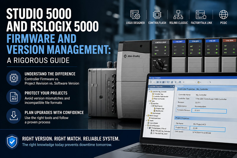 Управление прошивкой и версиями Studio 5000 и RSLogix 5000: подробное руководство.