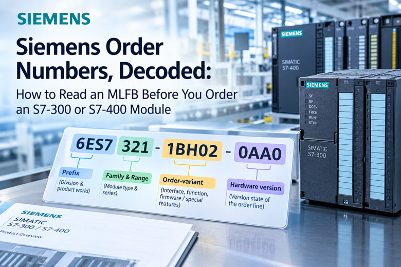 Расшифровка номеров заказов Siemens: как читать MLFB перед заказом модуля S7-300 или S7-400